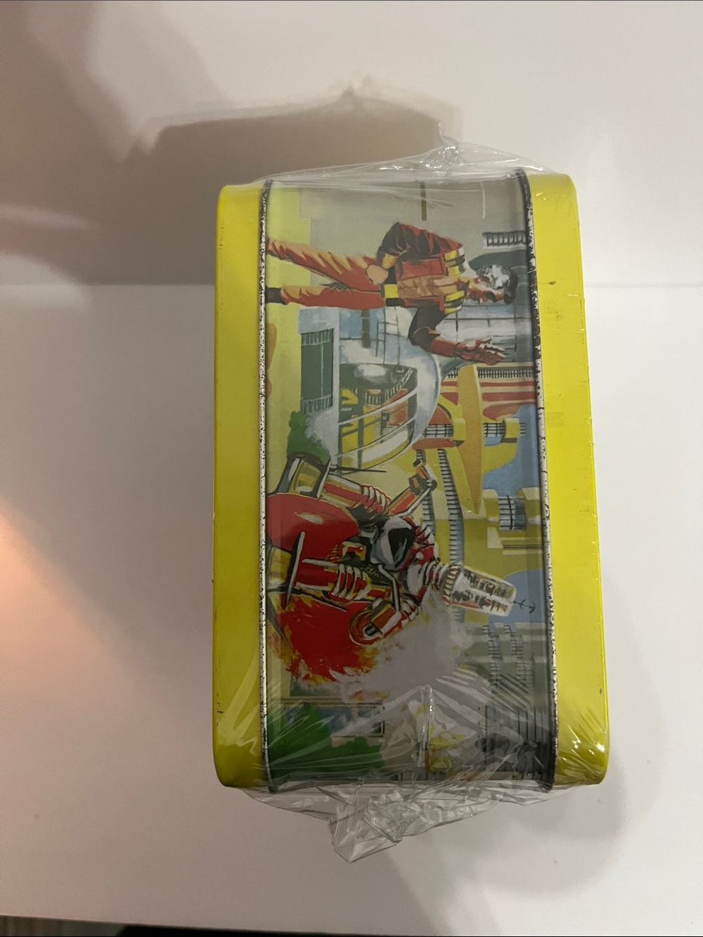 Fireball XL5 Yellow Retro Kids Tin Lunch Box - Picture 2 of 6